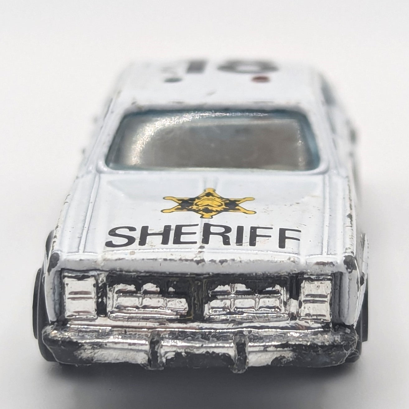 Vintage Yatming 1031 Dodge Monaco Sheriff #18 Highway Patrol Police 1/64 Diecast