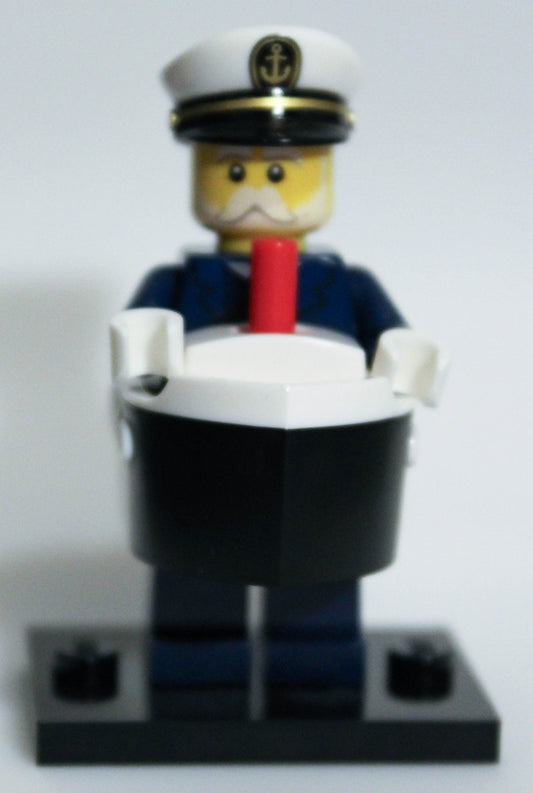 Ferry Boat Captain Series 23 LEGO Minifigure 71034 Opened for Verification Only