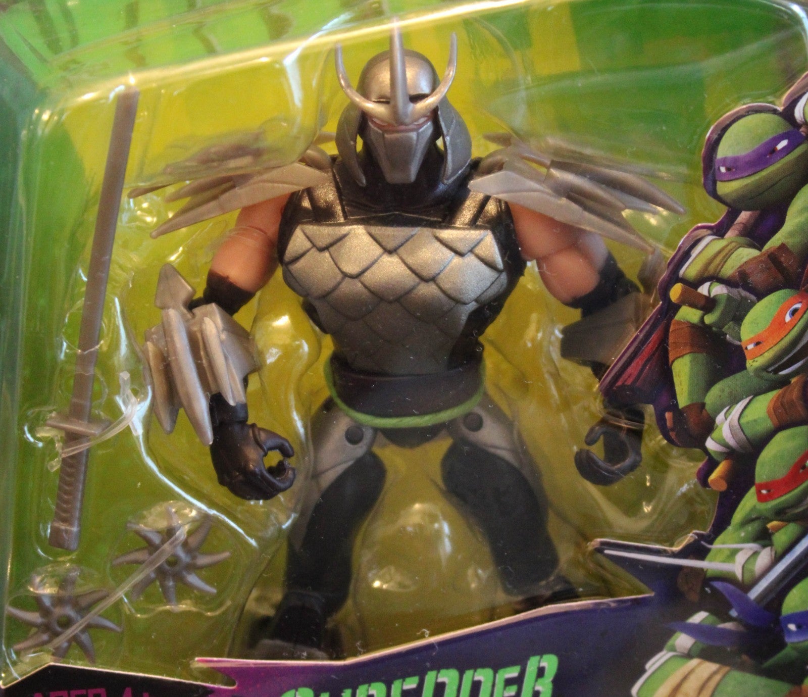 Teenage Mutant Ninja Turtles TMNT 2012 Reissue Shredder 4.5 Inch Figure 2024