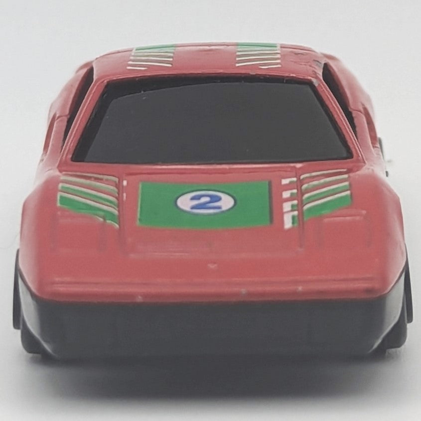 Vintage Yat Ming Ferrari 328 GTB Car Red #802 1/64 Scale Diecast Vehicle