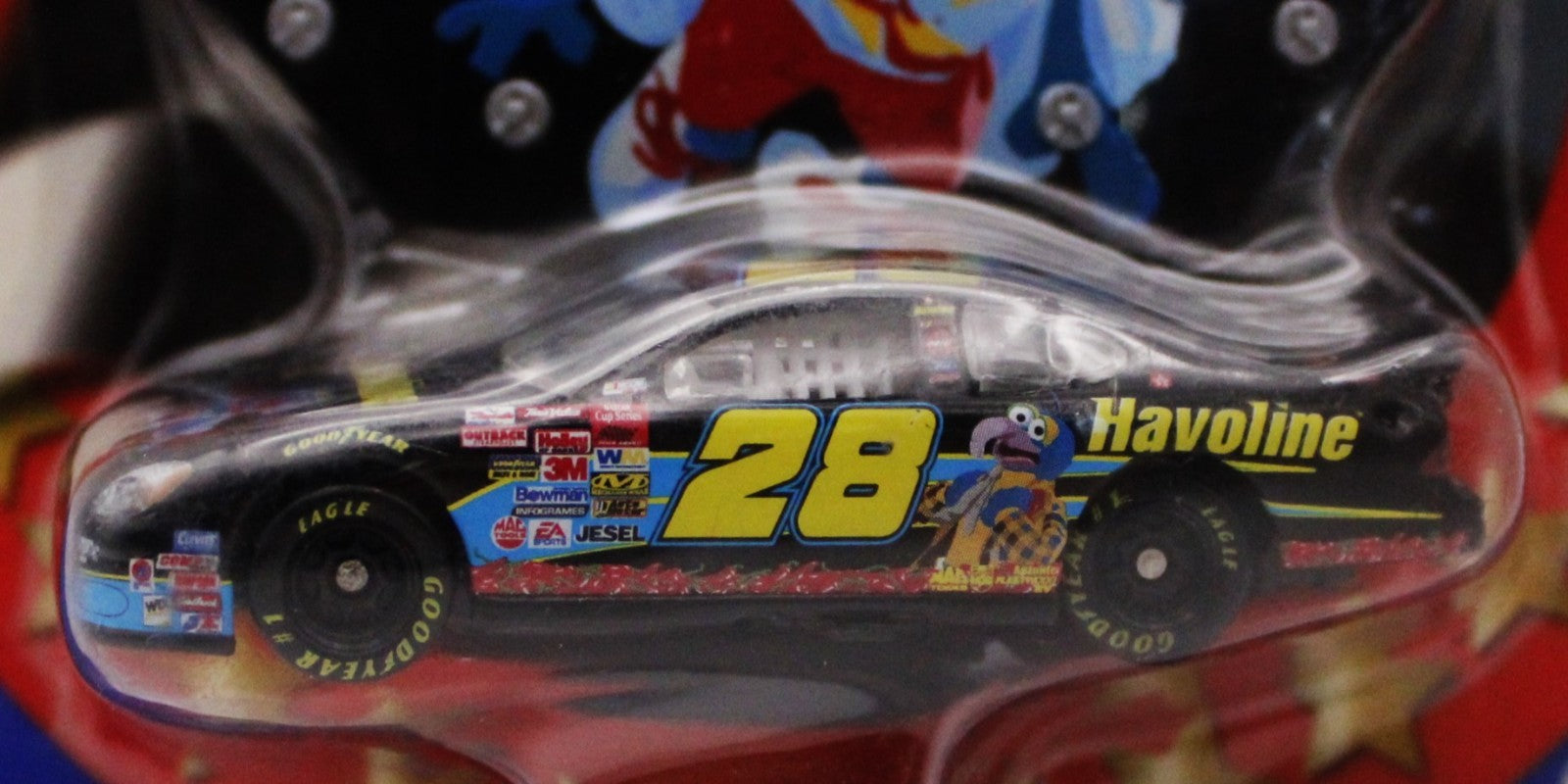 Winner's Circle 2002 Ricky Rudd 1/64 Havoline Muppet Show Diecast Car Hood 