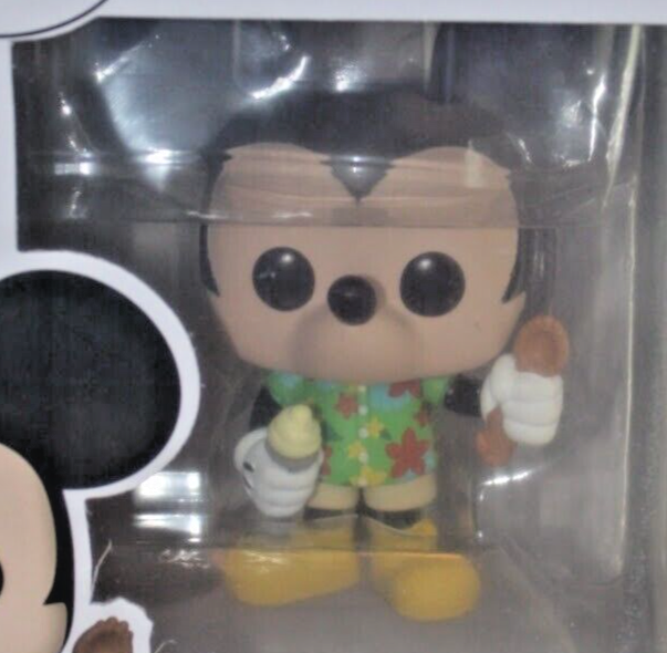 Funko Pop! Disney - Walt Disney World 50th Aloha Mickey Mouse 1307 w Protector