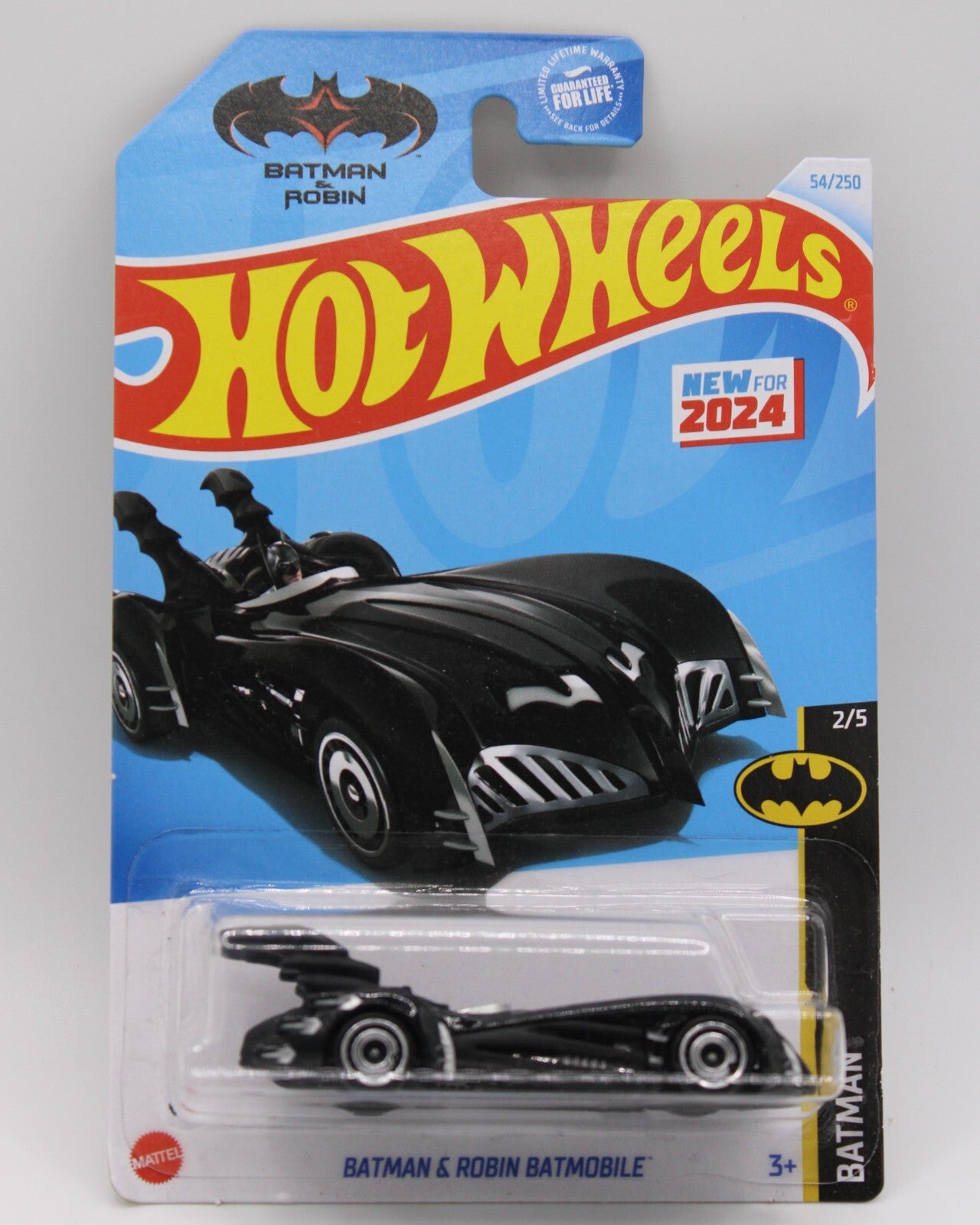 Hot Wheels Batman Series Batman & Robin Batmobile In Black #2/5 Or #54/250