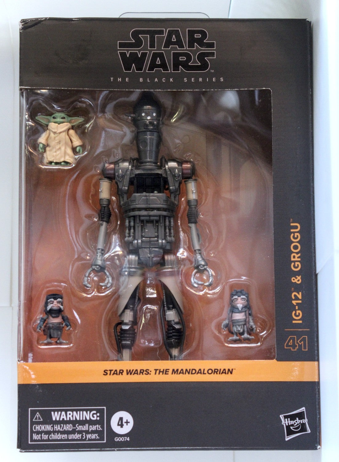 Star Wars Mandalorian Black Series IG-12 & Grogu "Baby Yoda" Action Figure Set