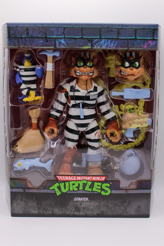 Teenage Mutant Ninja Turtles Scratch TMNT Action Figure Super7 Ultimates Wave 6