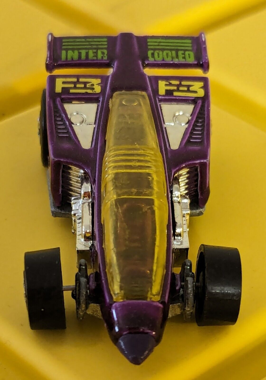 Hot Wheels Inter Cooled F3 Indy Car Shadow Jet Malaysia 1987 Purple [HW24]