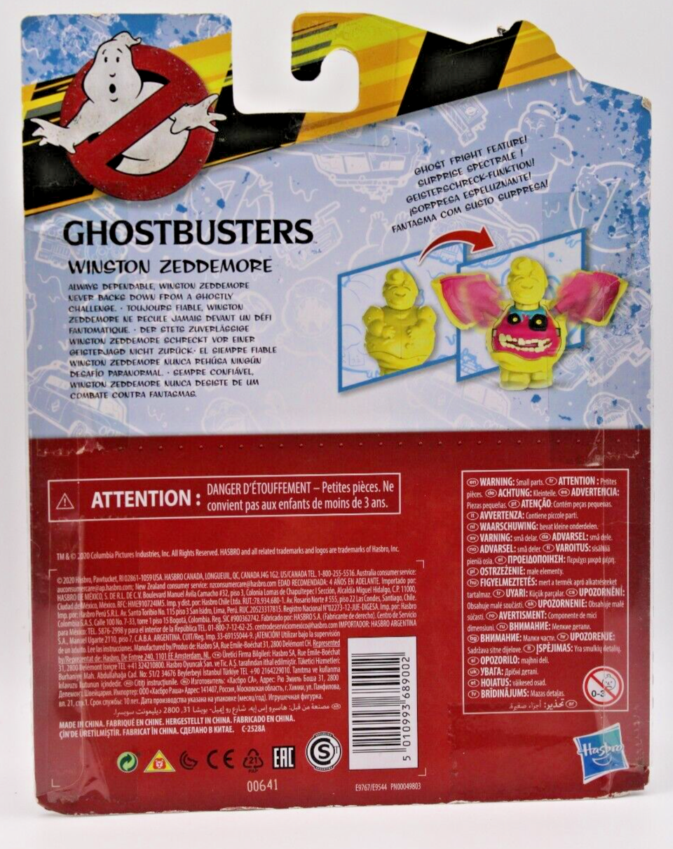 Ghostbusters Winston Zeddemore Action Figure  1984 Classic Hasbro Fright  Reboot