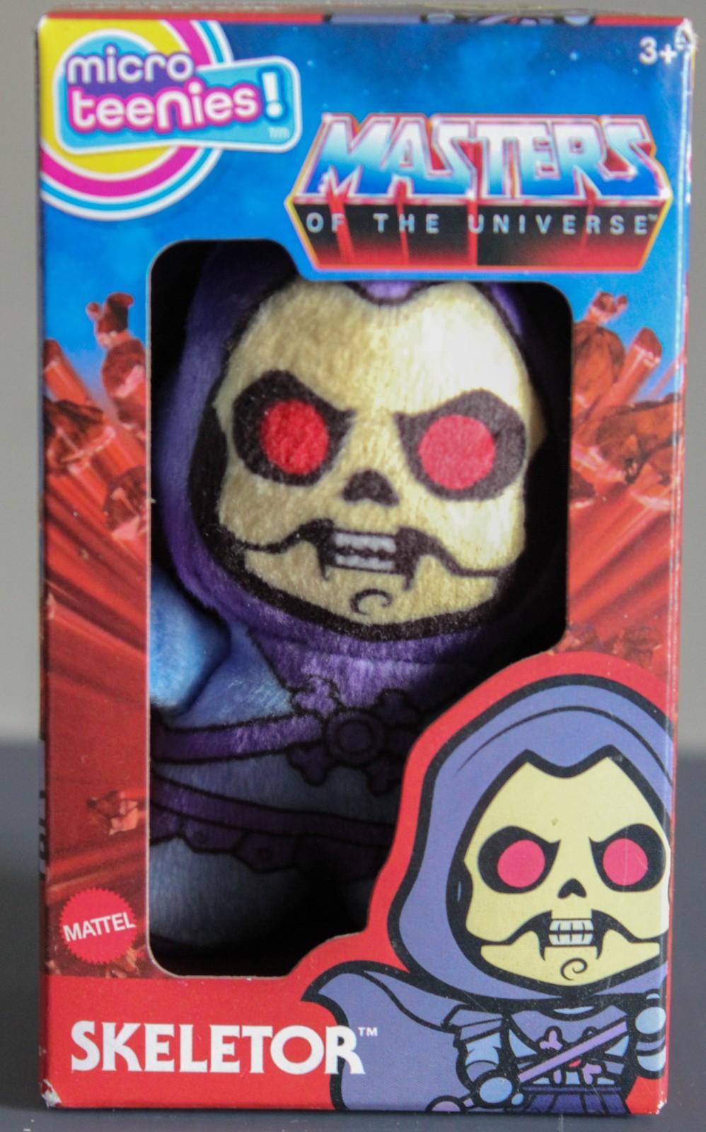 Micro Teenies Skeletor Masters of the Universe MOTU Small Plush Toy