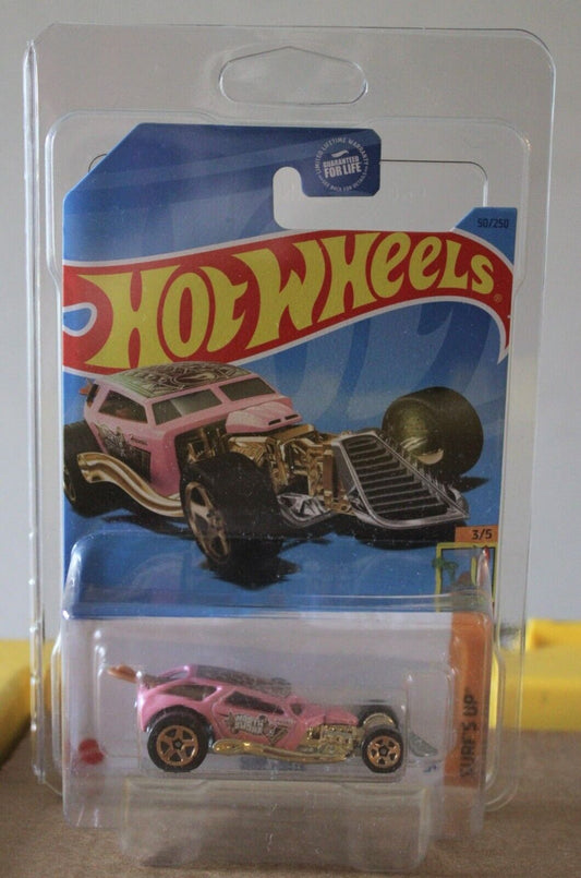 Hot Wheels Surf Crate Treasure Hunt #50 Pink Car Surfs Up 3/5 Mattel 2023