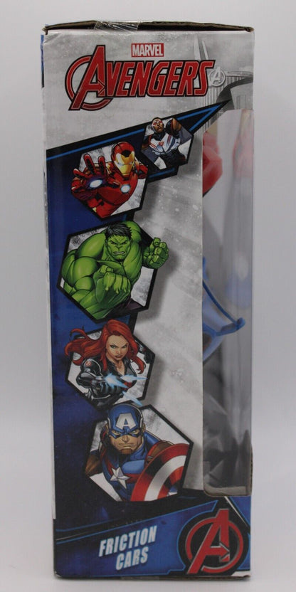 Avengers Black Panther Captain America Iron Man Marvel Friction Cars