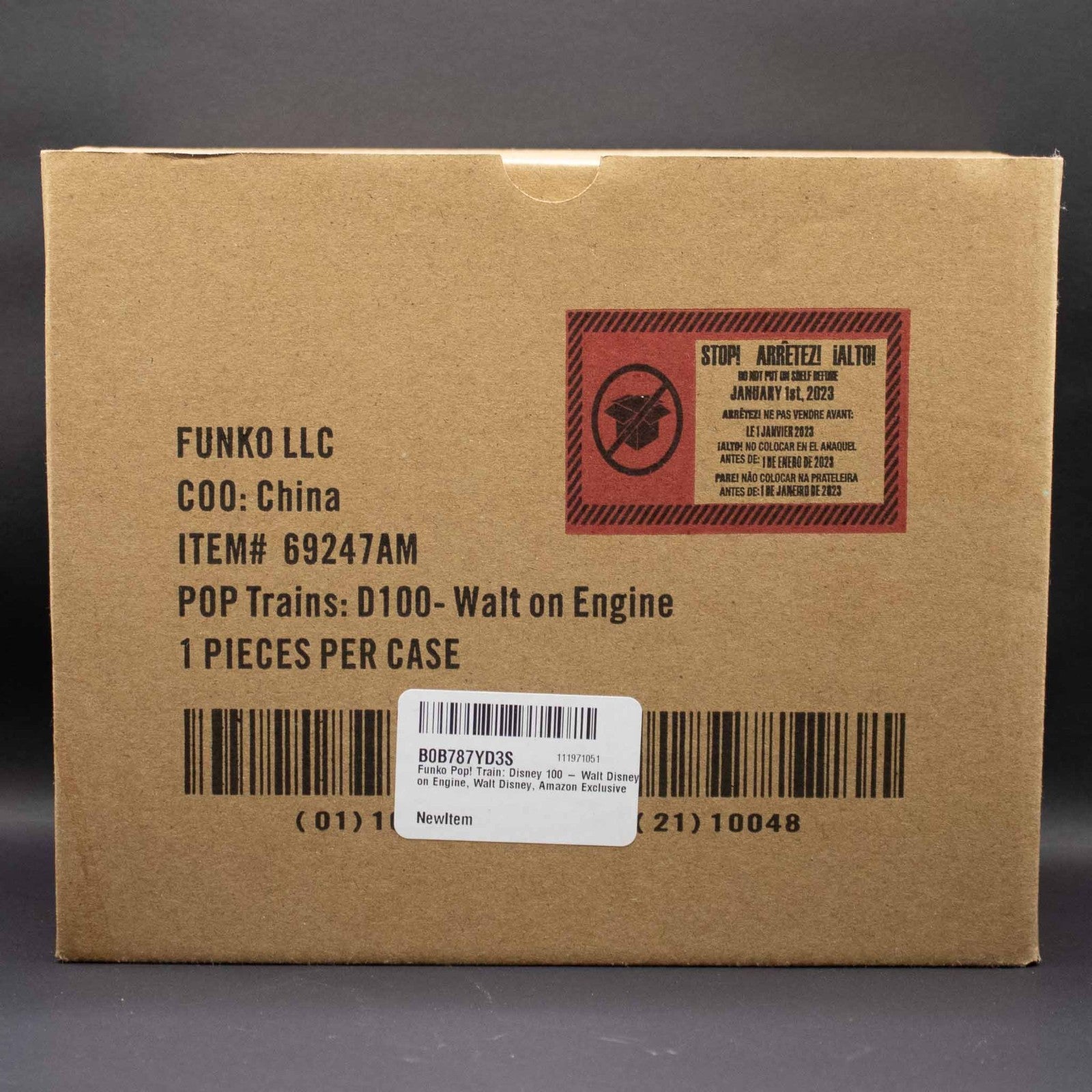 Funko Pop! Trains Disney 100 Walt Disney On Engine #18 Amazon Exclusive