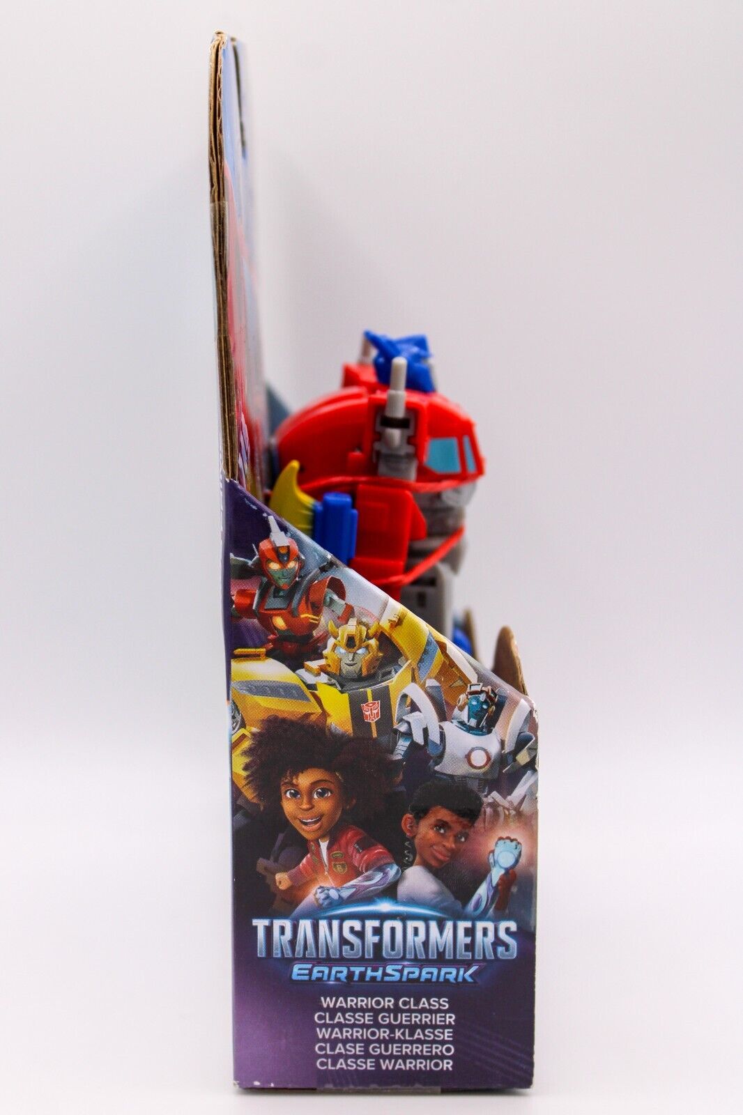 Transformers EarthSpark Warrior Class Optimus Prime Action Figure