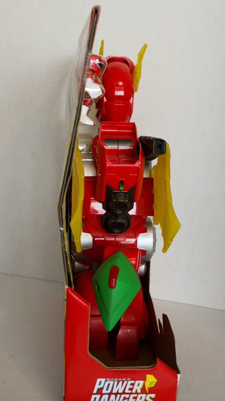 Power Rangers - Dragon Thunderzord & Red Ranger PlaySkool Heroes 14 Inch Figure