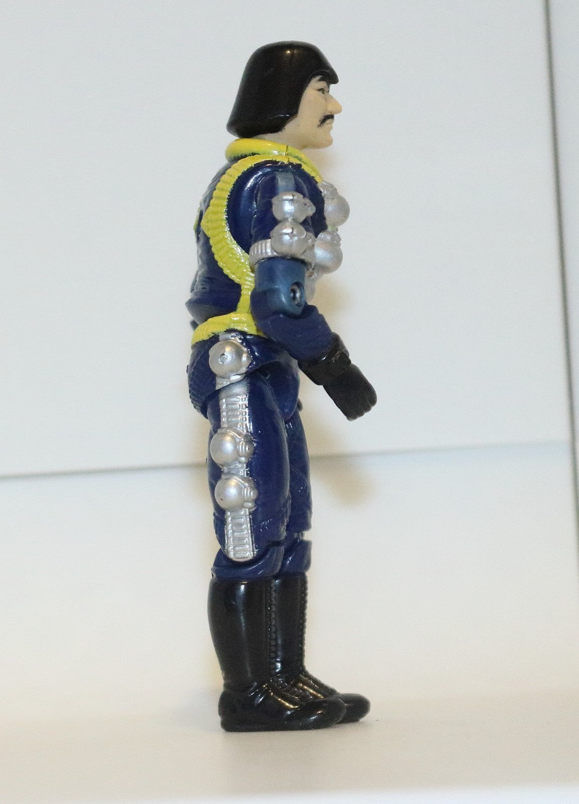 GI Joe 1991 Super Sonic Fighters Major Bludd with Machine Gun Rifle & Jet Pack