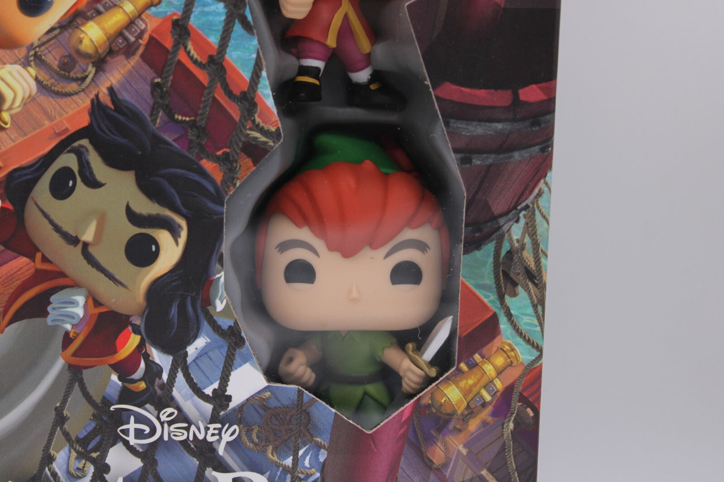 Funkoverse Strategy Game: Peter Pan 100 2-Pack (Captain Hook & Peter Pan)