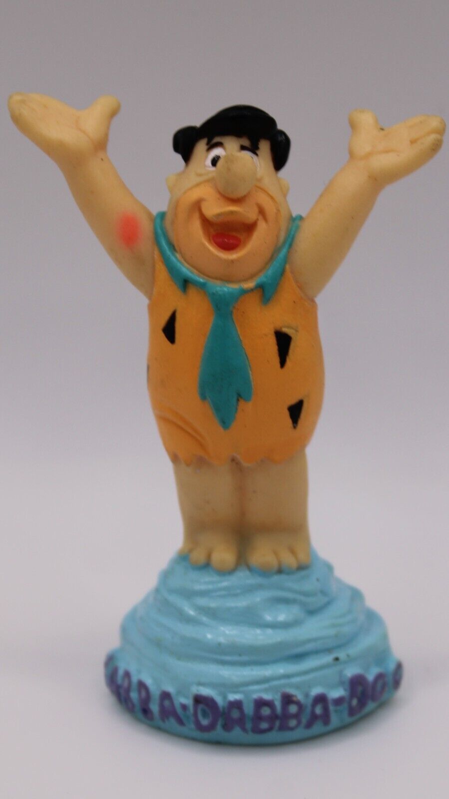 Vintage 1993 Hanna Barbera Flintstones Fred Yabba Dabba Doo Figure (Needs TLC)