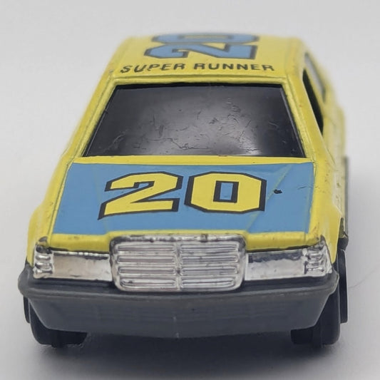 Yat Ming Mercedes Benz Yellow & Blue Super Runner #20 - 1/64 Diecast Race Car