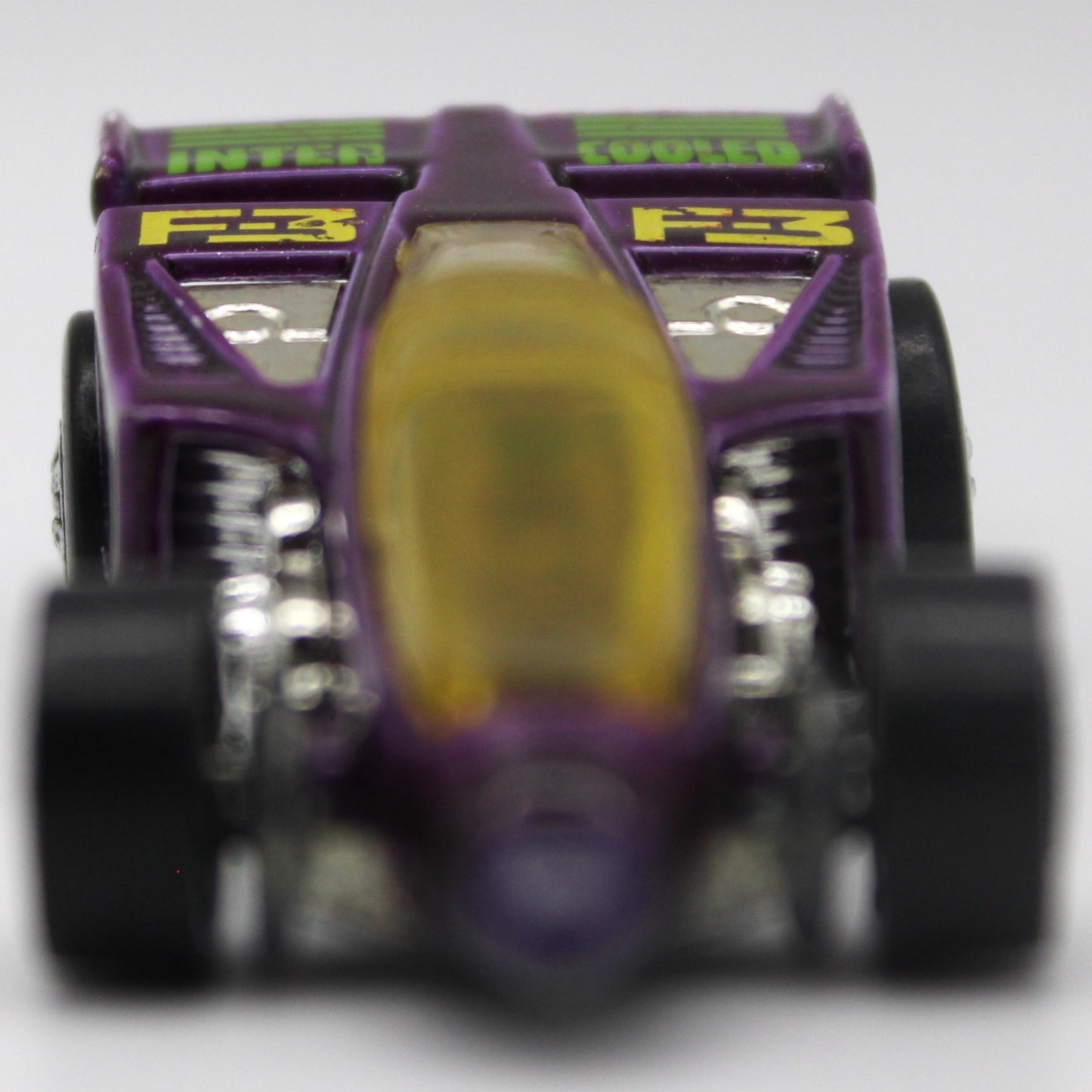 Hot Wheels Blackwalls 1987 Shadow Jet Intercooled Purple Diecast