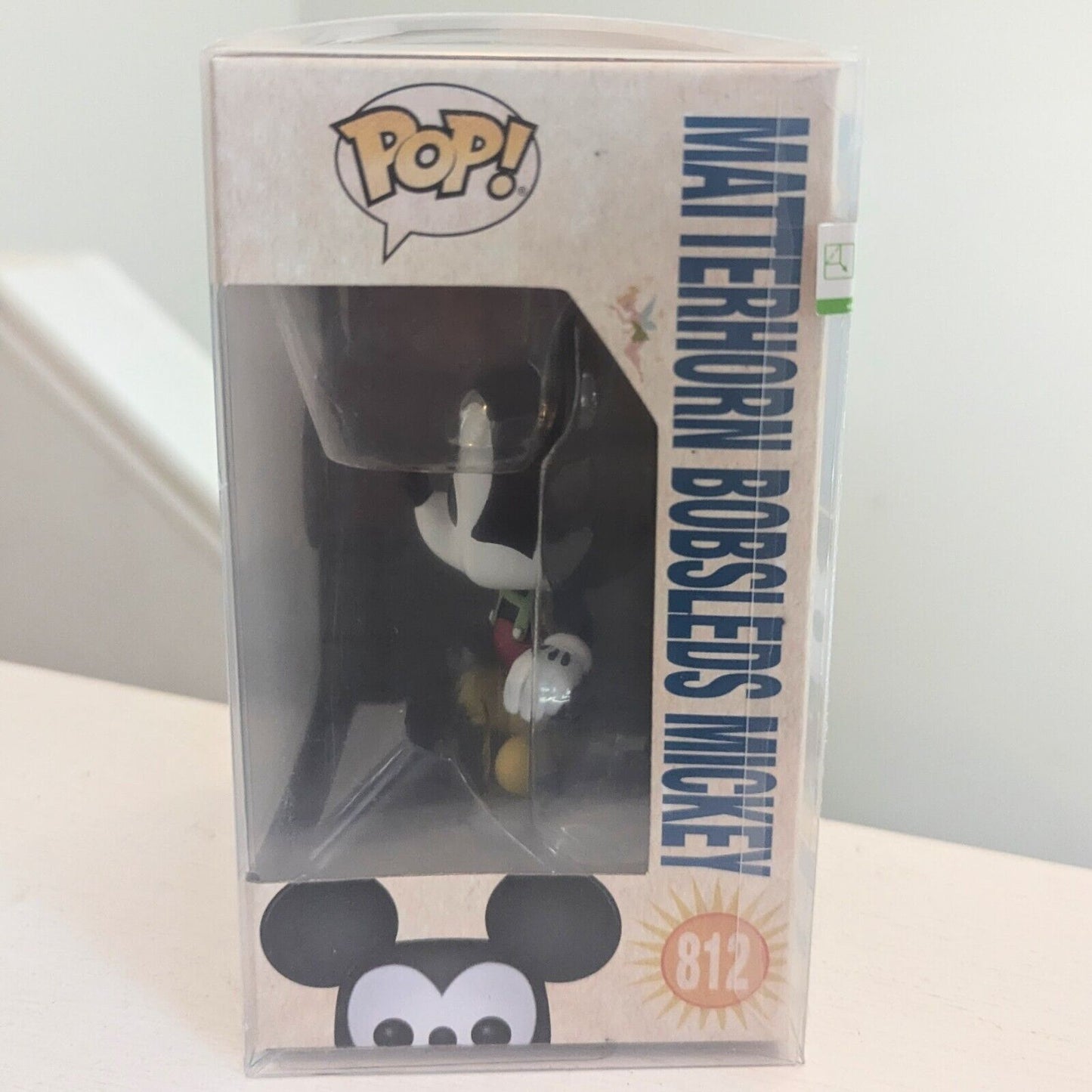 Funko Pop! Disney 65th Disneyland Matterhorn Bobsleds Mickey 812 W Pop Protector