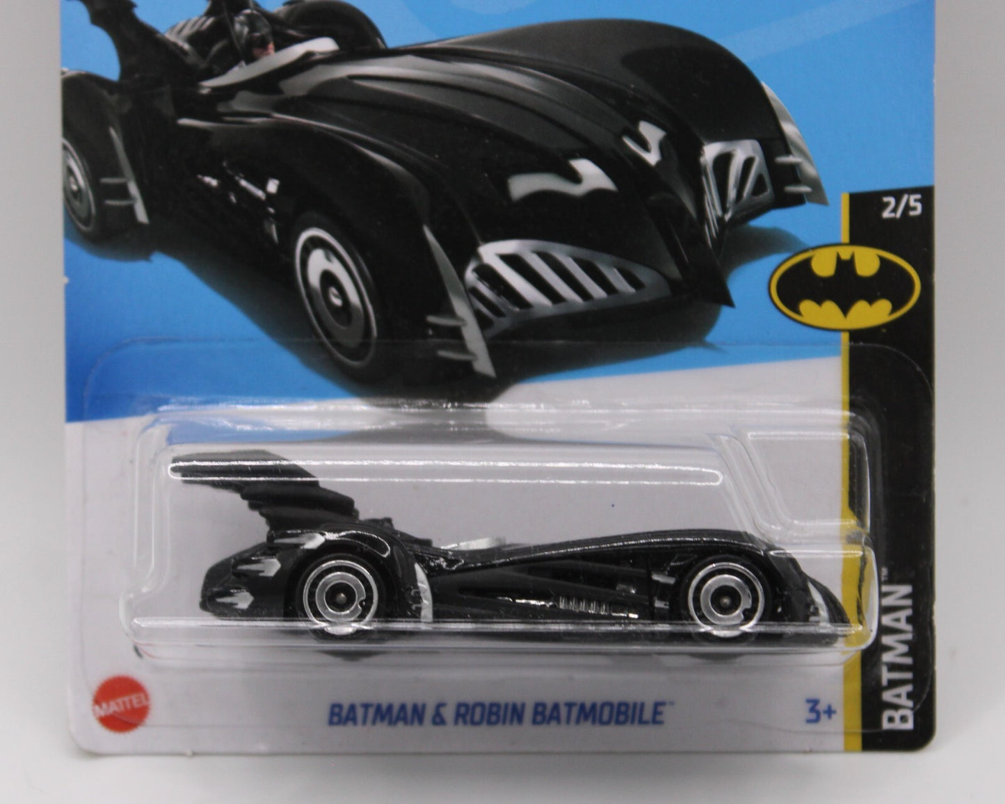 Hot Wheels Batman Series Batman & Robin Batmobile In Black #2/5 Or #54/250