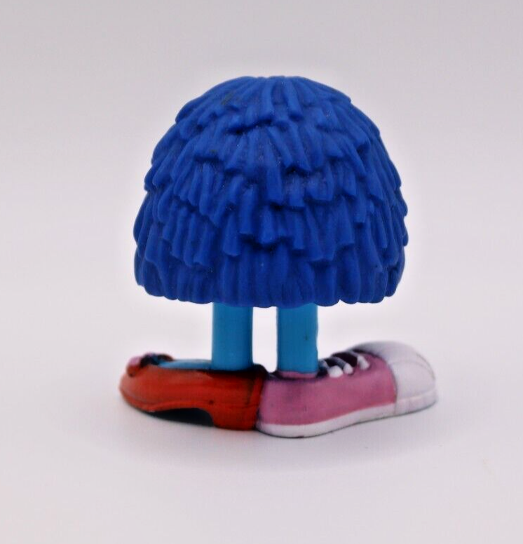 McDonald's Blue Fry Guy/Girl Happy Meal Toy 2 Inch Figure 1989