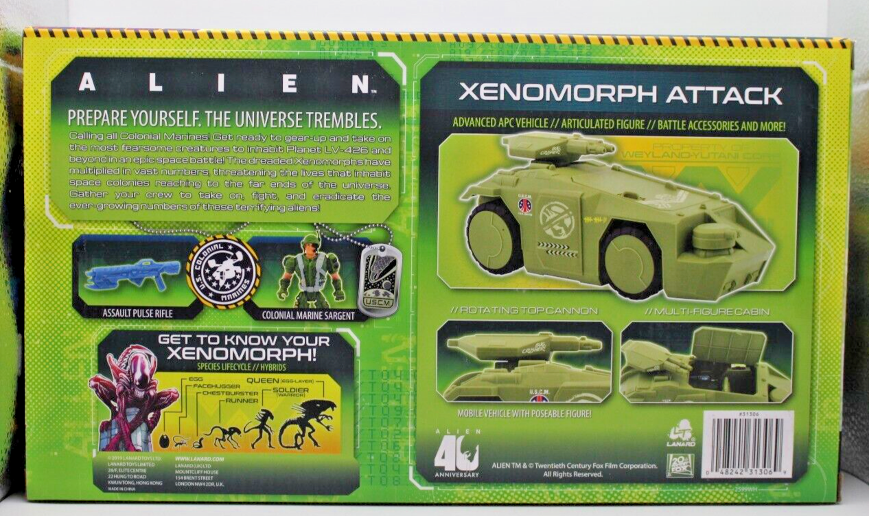 Alien Collection Xenomorph Attack Space Colony Defense Alien Battle Set New 2019