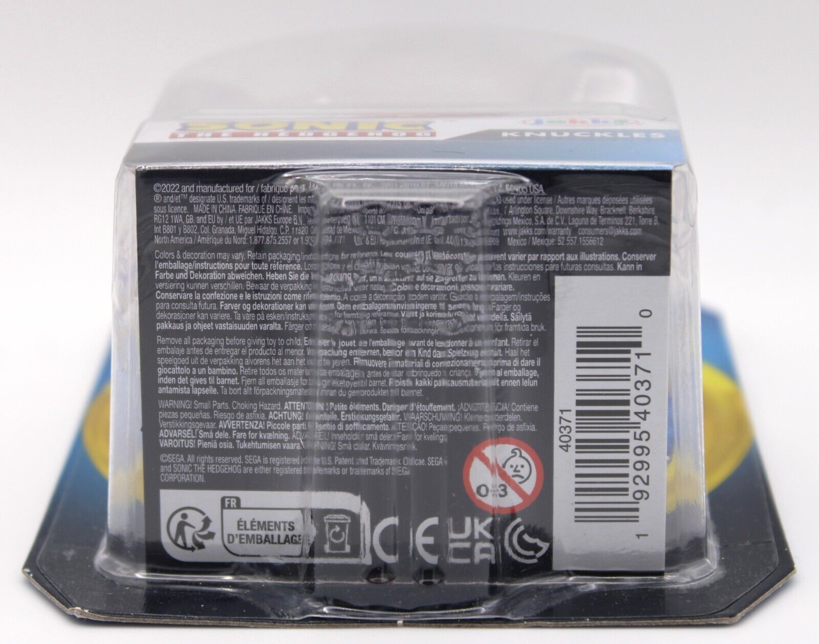 Jakks Pacific 2022 Sonic The Hedgehog Modern Knuckles 2.5 Inch Action Figure