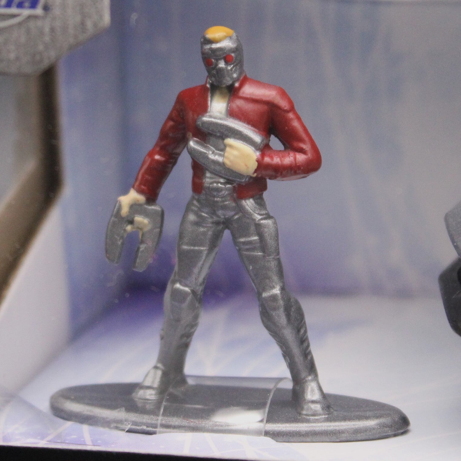 Jada 1:32 Hollywood Rides Star Lord & 1969 Ford Mustang Avengers 33077 Diecast