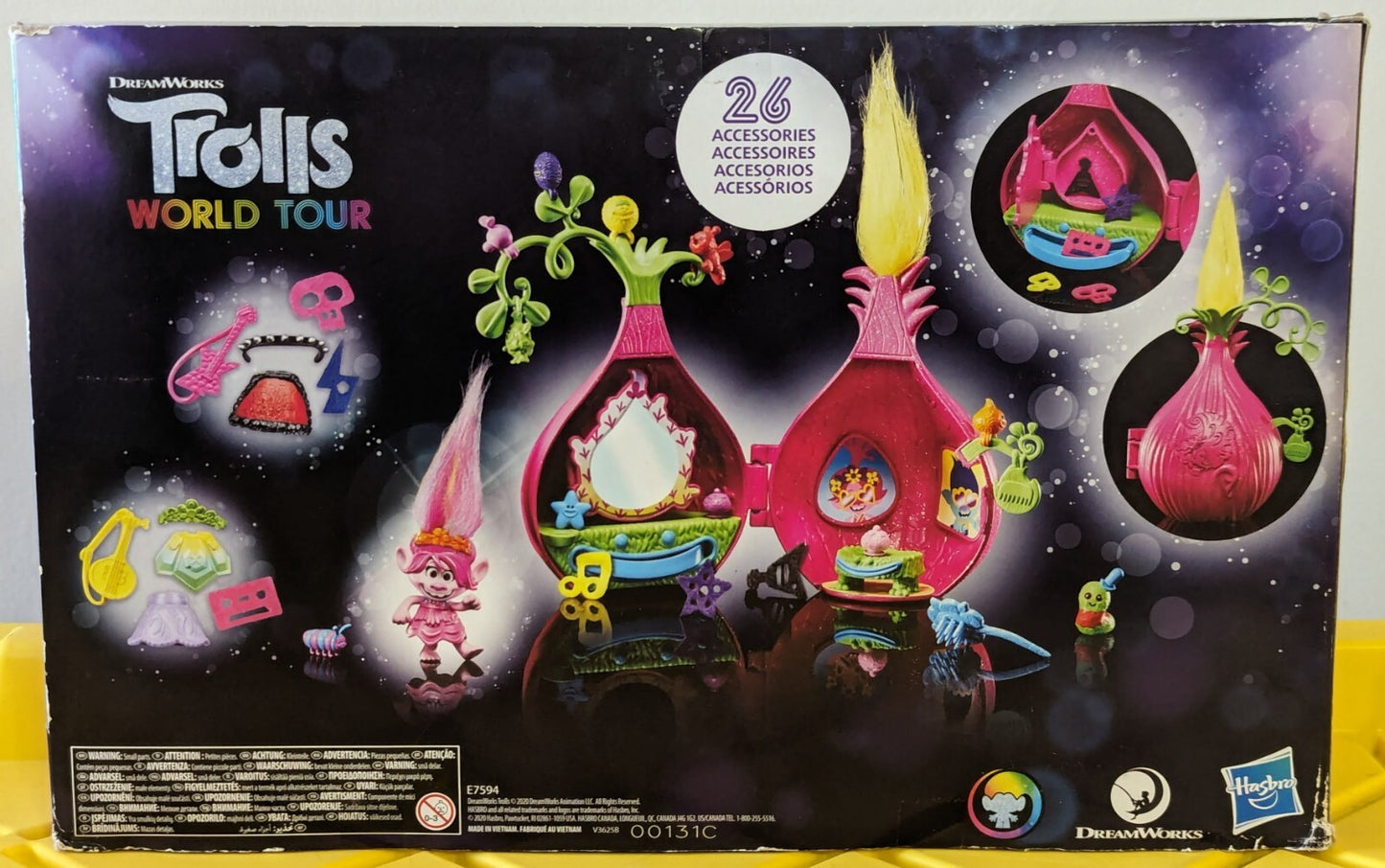 DreamWorks Trolls World Tour Poppy's Stylin' Pod with Poppy Figure Playset 