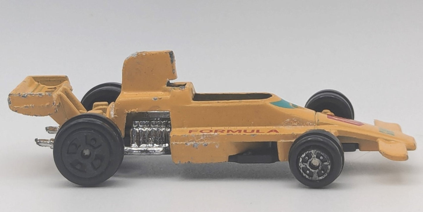 Yatming Casting 1311 Lola T370 Formula 1 Racecar Yellow Diecast - Missing Driver