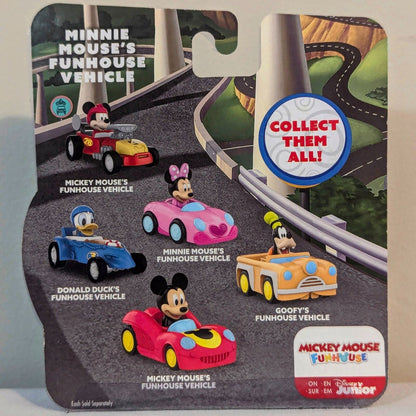 Disney Mickey Mouse Diecast Vehicle - Minnie Mouse's Funhouse Vehicle