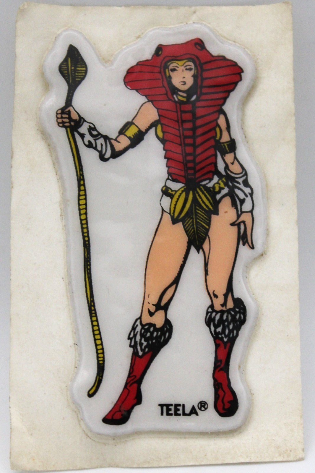 1984 Masters Of The Universe Teela Puffy Sticker Kellogg's Cereal Premium