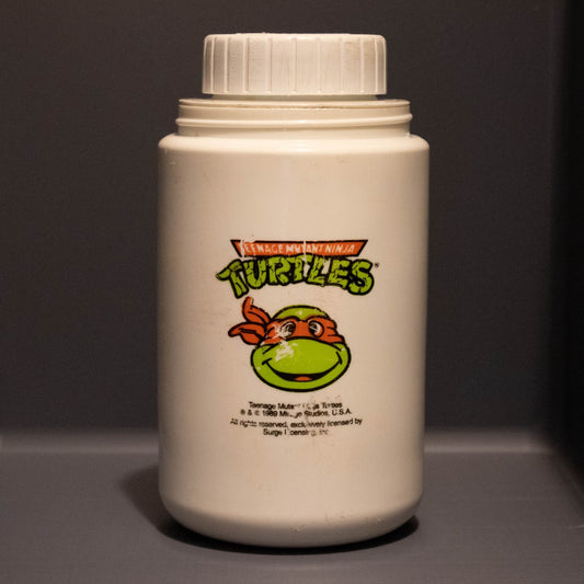 Vintage Teenage Mutant Ninja Turtles Thermos TMNT 1989 Raphael Mirage Studios