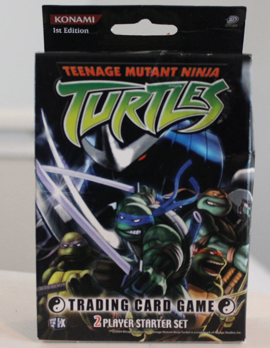 2004 Teenage Mutant Ninja Turtles TMNT Trading Card Game 2-Player Starter Set 