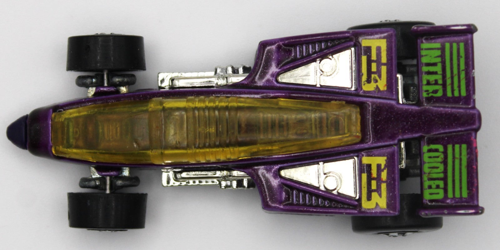 Hot Wheels Blackwalls 1987 Shadow Jet Intercooled Purple Diecast