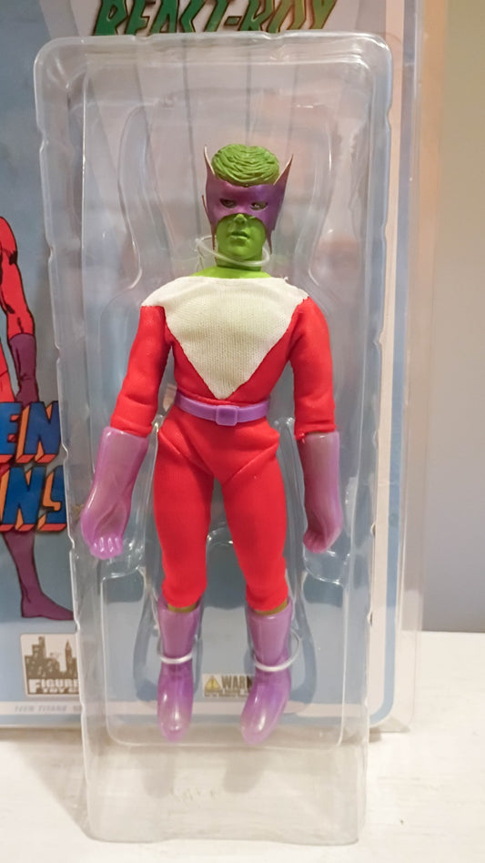 DC Comics Teen Titans West Retro Beast Boy Action Figure (Green) Figures Toy Co
