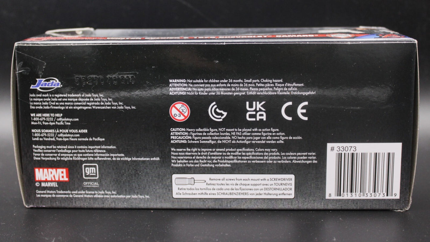 Jada Toys 1:32 Hollywood Rides Winter Soldier & 1973 Chevy Camaro Avengers