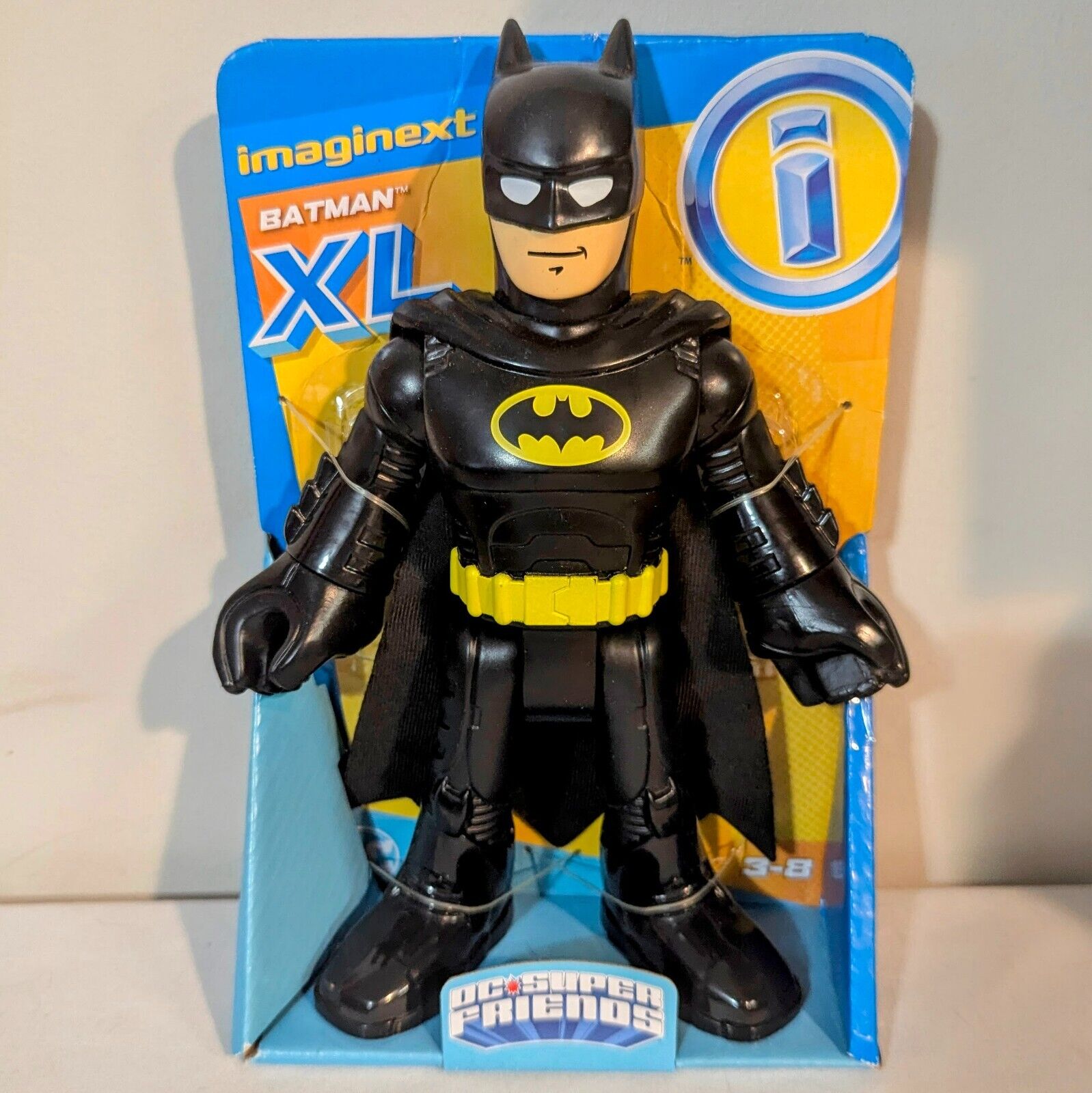 Imaginext DC Super Friends Batman XL 10" Large Figure Super Hero Fisher Price