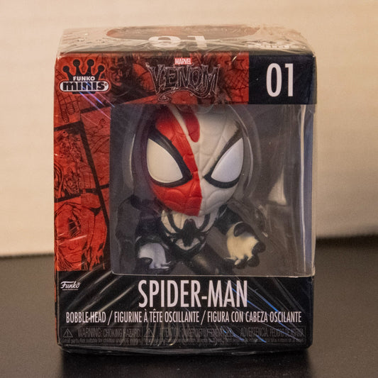 Funko Marvel Venom Minis Spider-Man Captain America Vinyl Bobblehead Set of 7