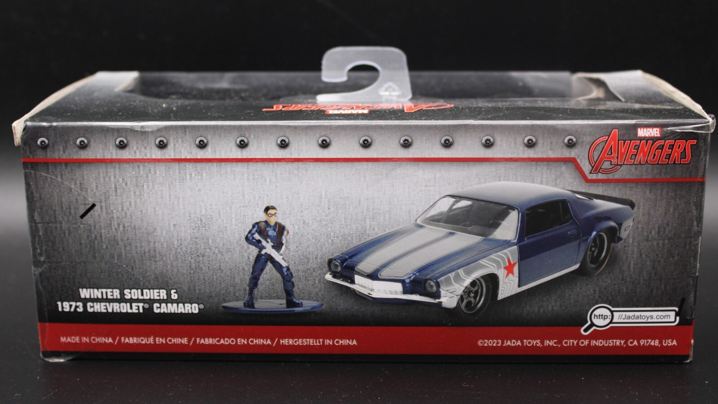 Jada Toys 1:32 Hollywood Rides Winter Soldier & 1973 Chevy Camaro Avengers