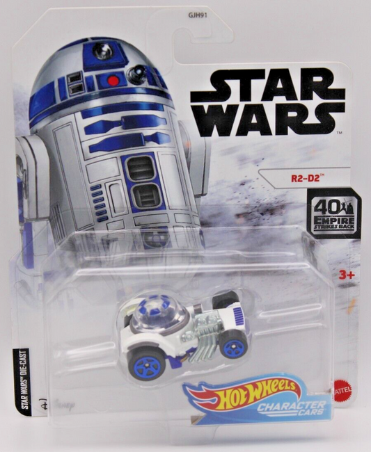 Hot Wheels 2020 Star Wars Character Cars 40th Ann. Empire Strikes Back R2-D2