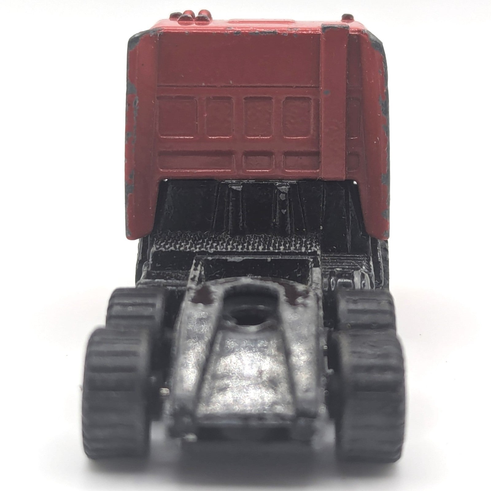 1987 Matchbox DAF Space Cab 3300 Ferrari Transporter Truck Trailer Diecast 1:86