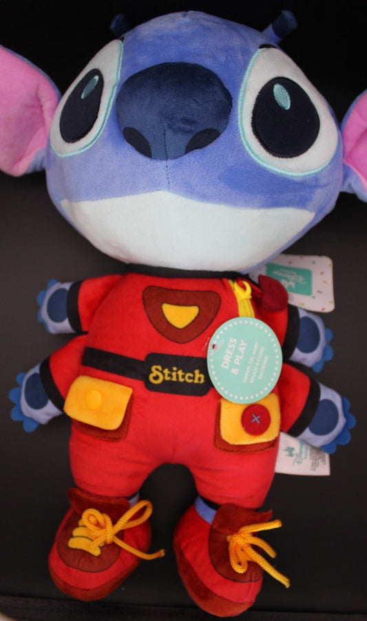 Kids Preferred  80235  Disney Baby - Stitch Dress and Play 17 Inch Plush
