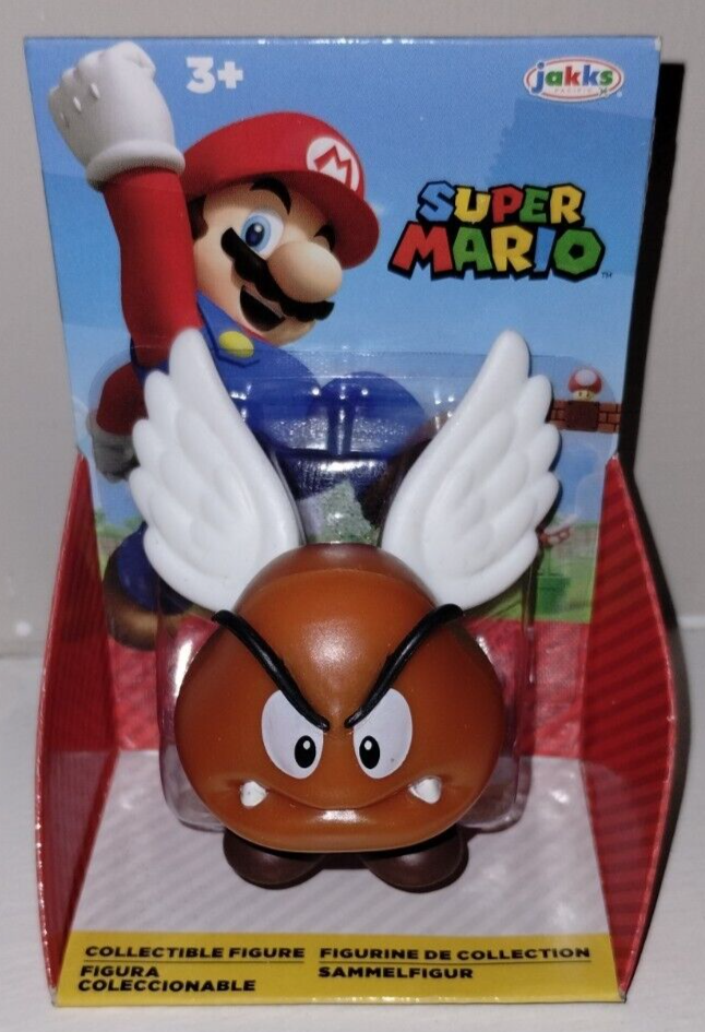 Super Mario Paragoomba 2.5" Scale Action Figure - Jakks Pacific - Brand New
