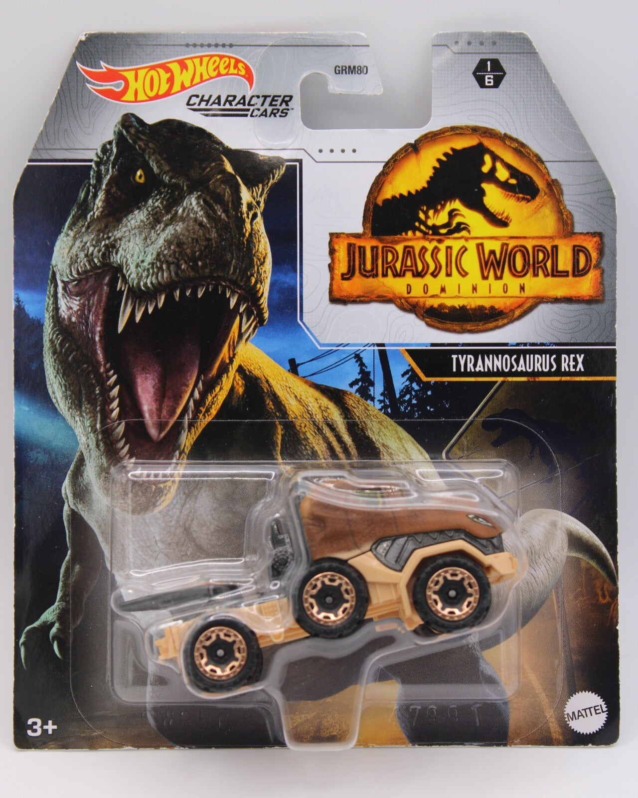 Hot Wheels Jurassic World (Park) Dominion Tyrannosaurus Rex Character Car 2022