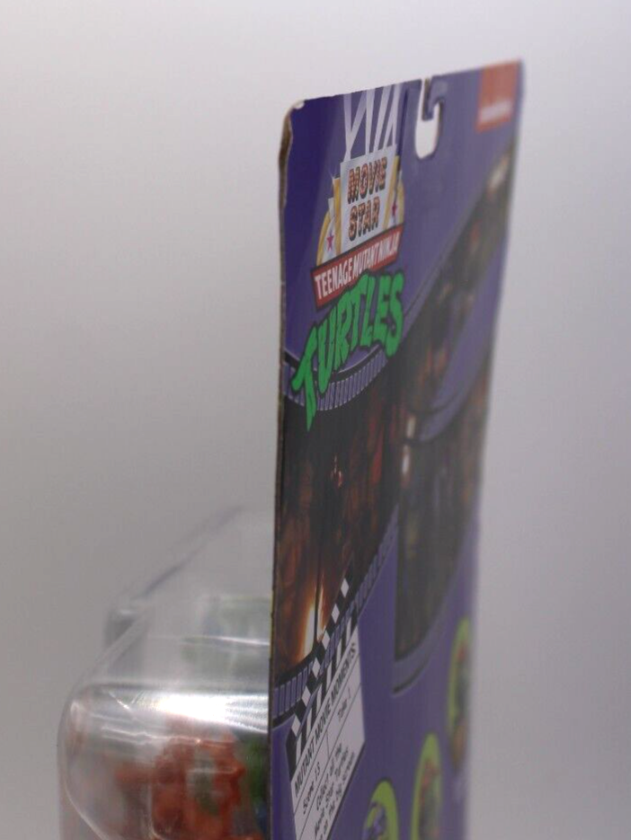 2023 Retro Playmates Teenage Mutant Ninja Turtles Movie Star Leo (Damaged Card)