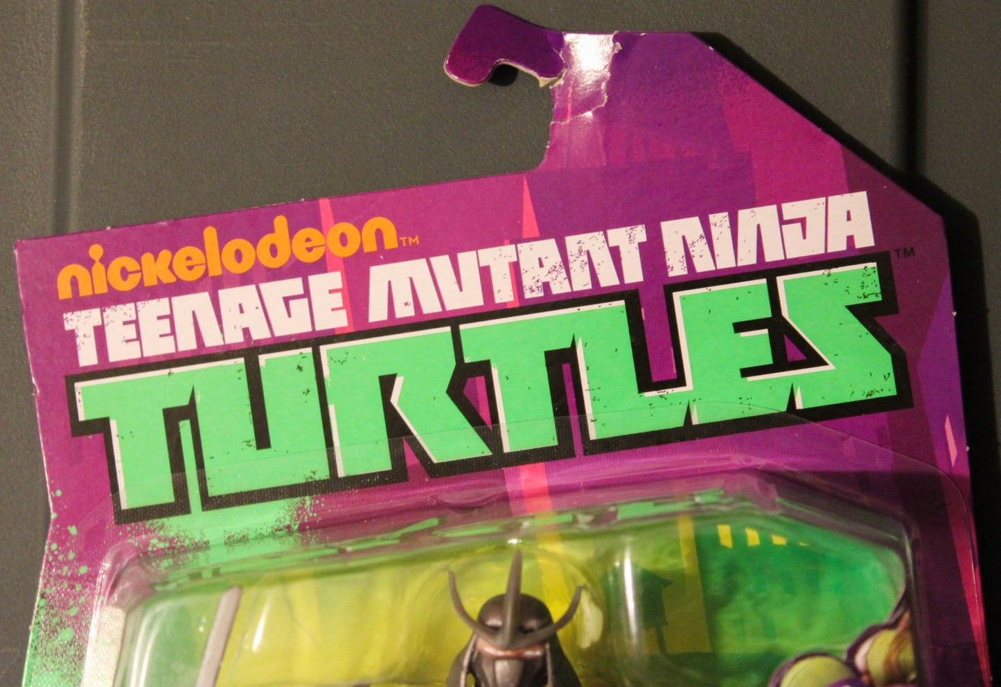 Teenage Mutant Ninja Turtles 2012 Shredder 4.5" Figure 2024 (Slight Pack Issue)