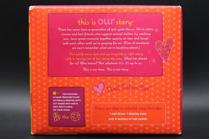 Our Generation Nail Salon Mini Nail Dryer  & Backpack For Most 18 Inch Dolls