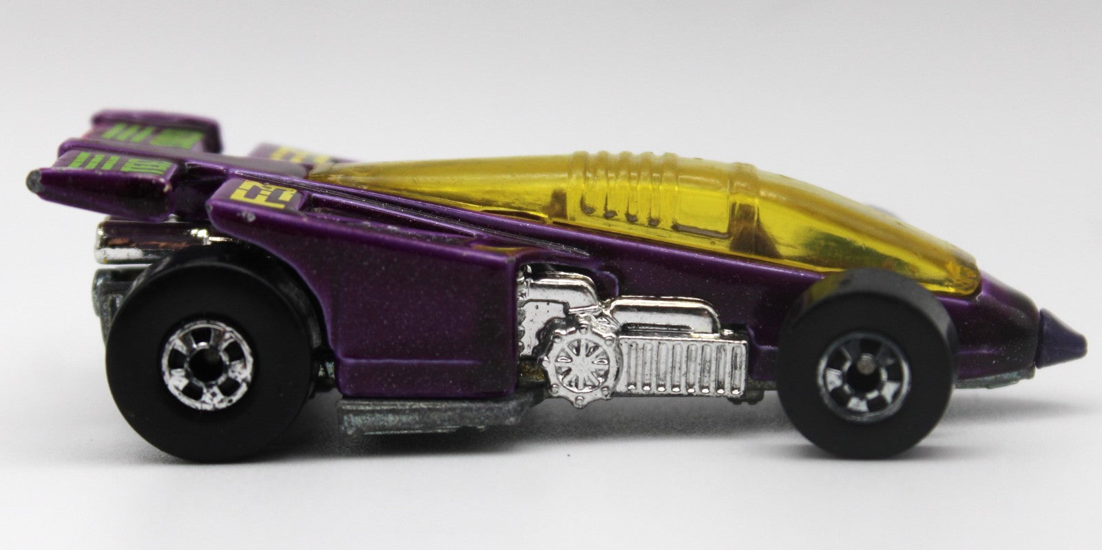 Hot Wheels Blackwalls 1987 Shadow Jet Intercooled Purple Diecast