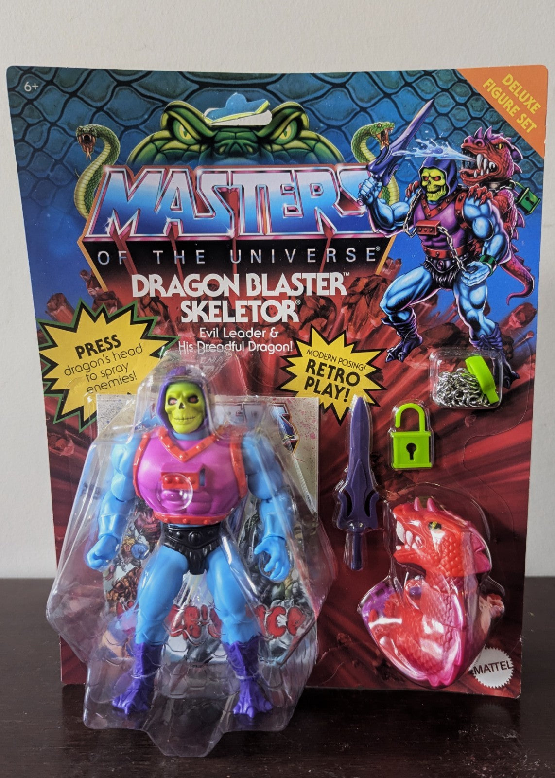 Masters of the Universe Origins Deluxe Dragon Blaster Skeletor 2022